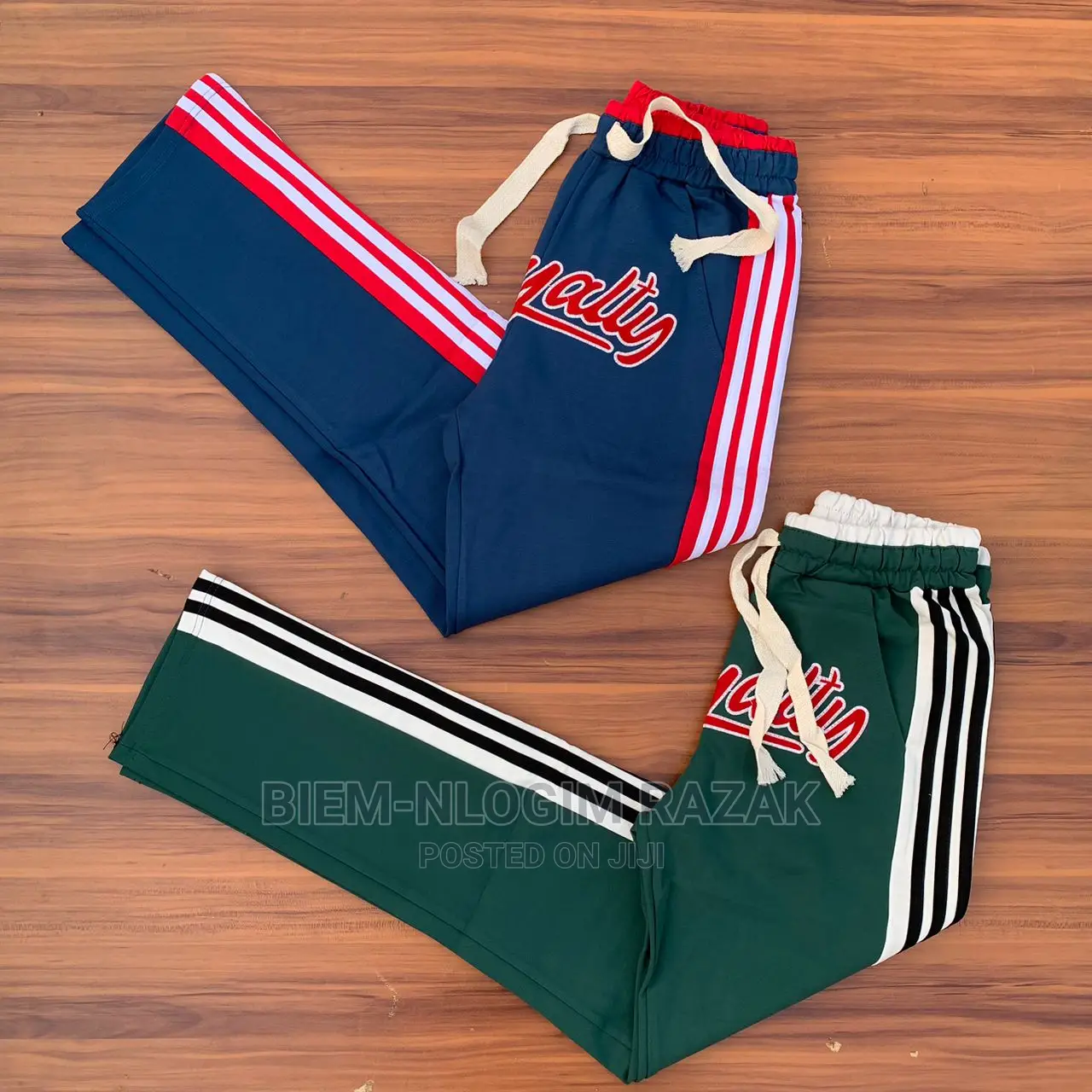 Original Adidas N Gucci Joggers Available in Stock