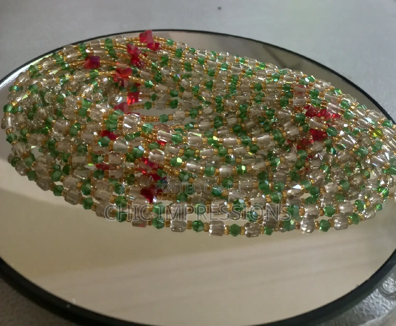 Sparkling Waist Beads 3 Strands