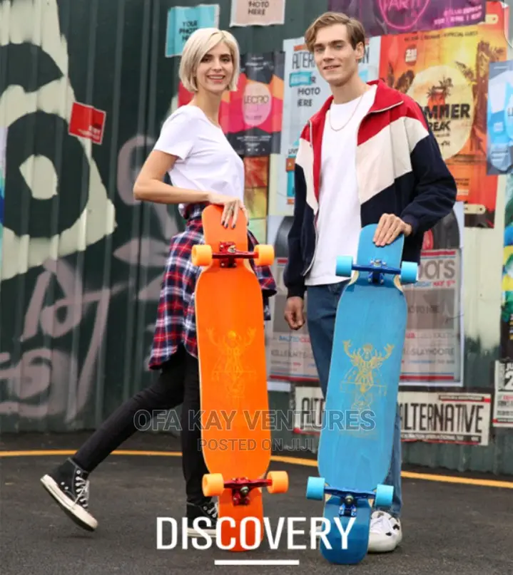 46" Wood Skateboard