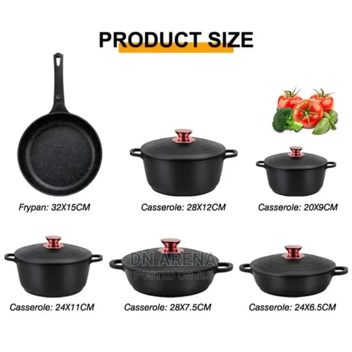 Aluminium Die Casting Cookware Set