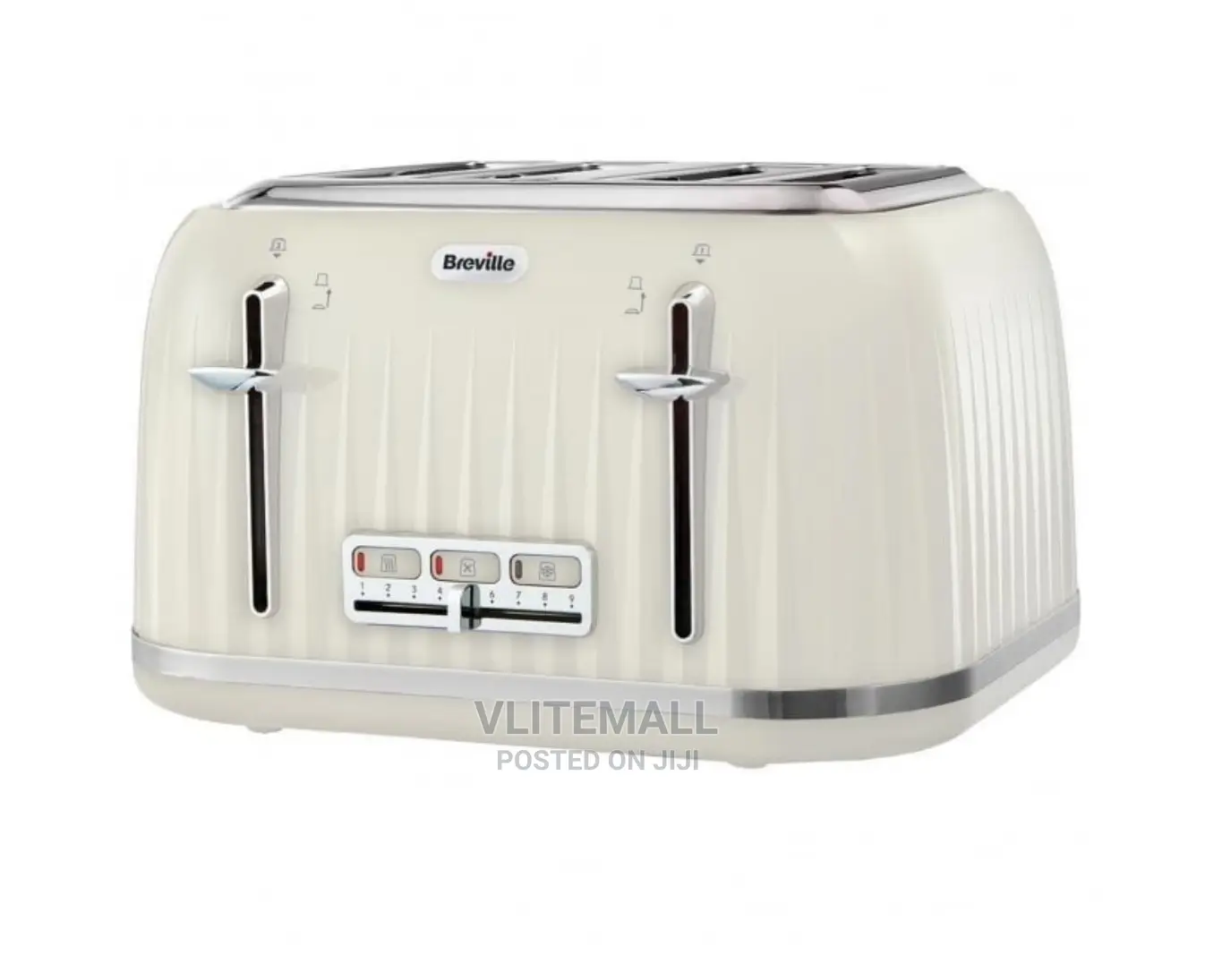 BREVILLE Impressions 4 Slice Toaster in Vanilla Cream