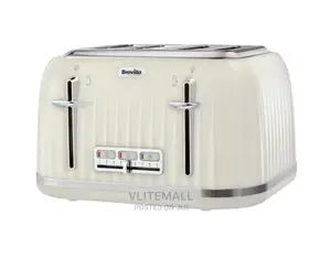BREVILLE Impressions 4 Slice Toaster in Vanilla Cream