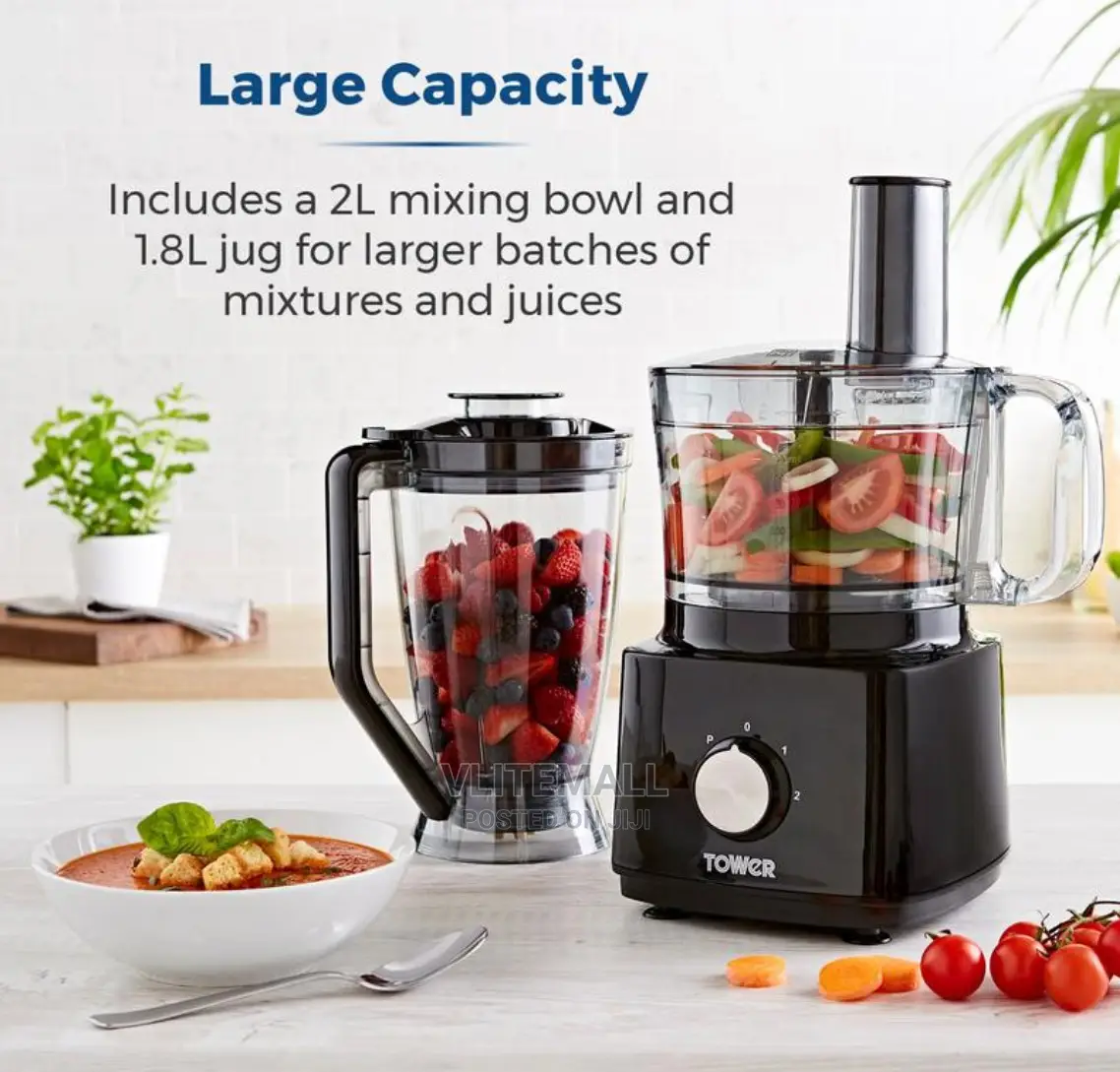 Tower 750W Food Processor and Blender