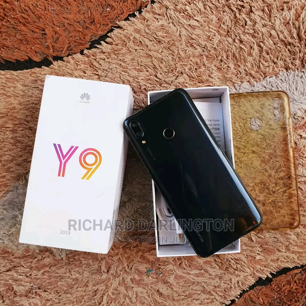 New Huawei Y9 2019 128 GB Black