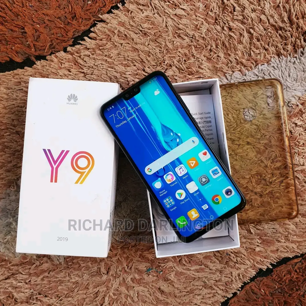 New Huawei Y9 2019 128 GB Black
