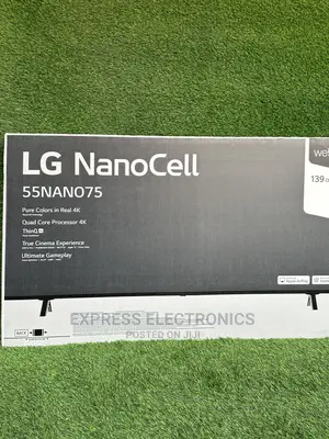 Crystal Clear LG Smart 55’’ UHD Television