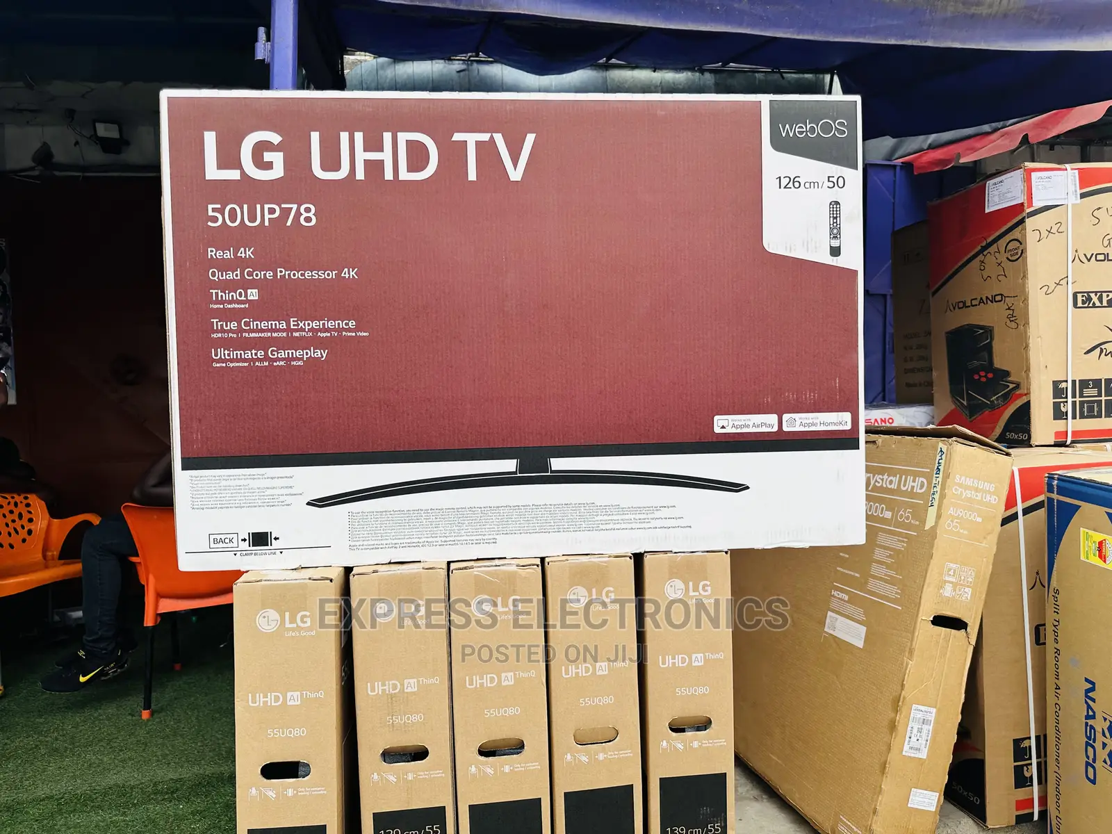 Enjoy Brand New LG 50” Uhd Smart TV