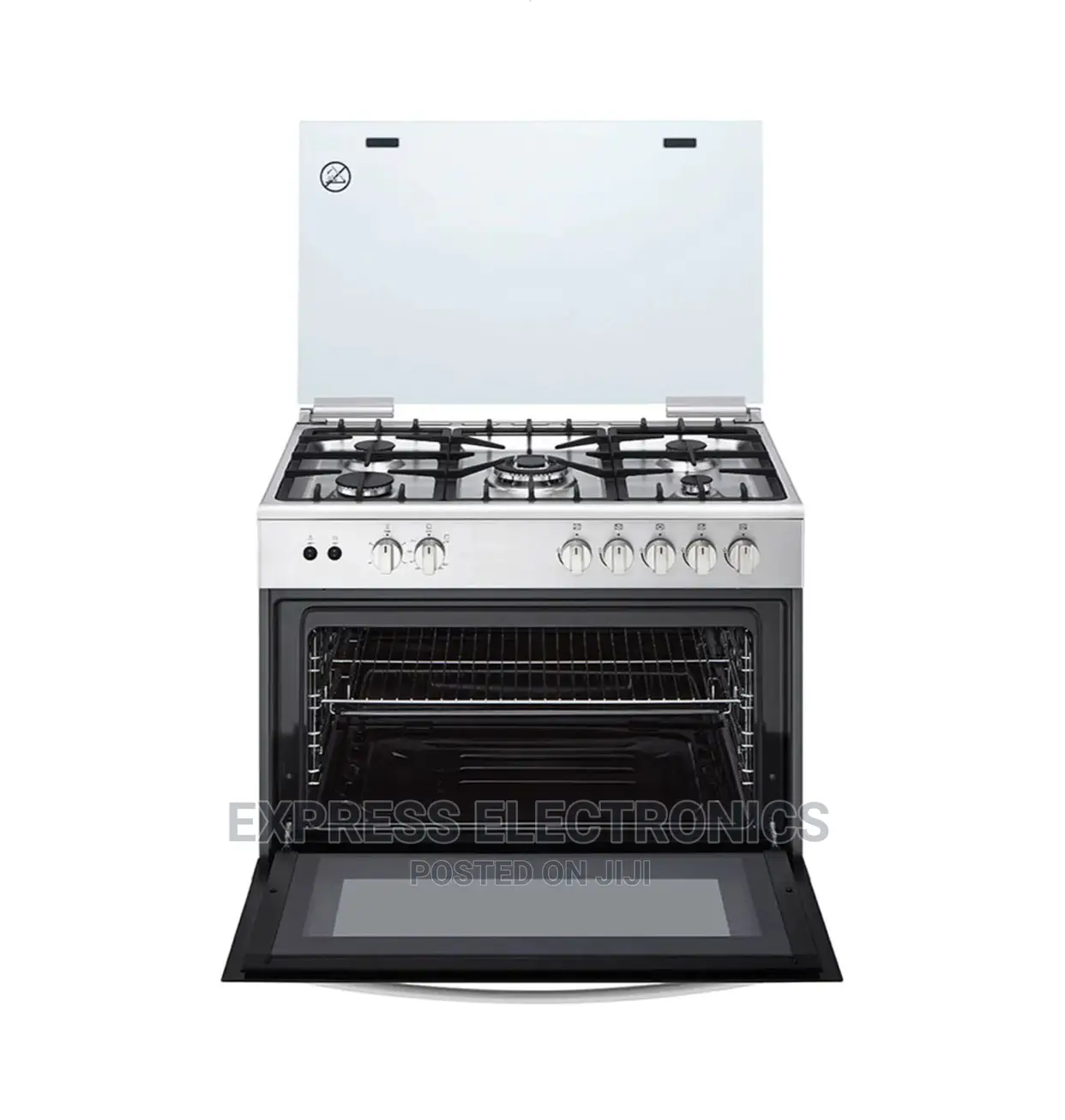 900mm Gas Cooker, 5 Burners, Flame Failure Device