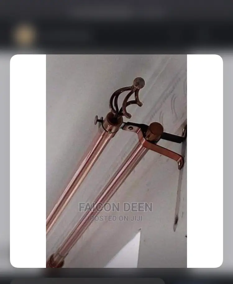 Double Window Curtains Bar(Extensible Type)