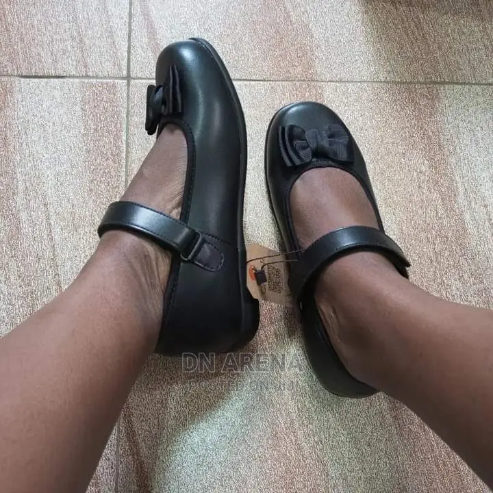 Girls Black Shoes