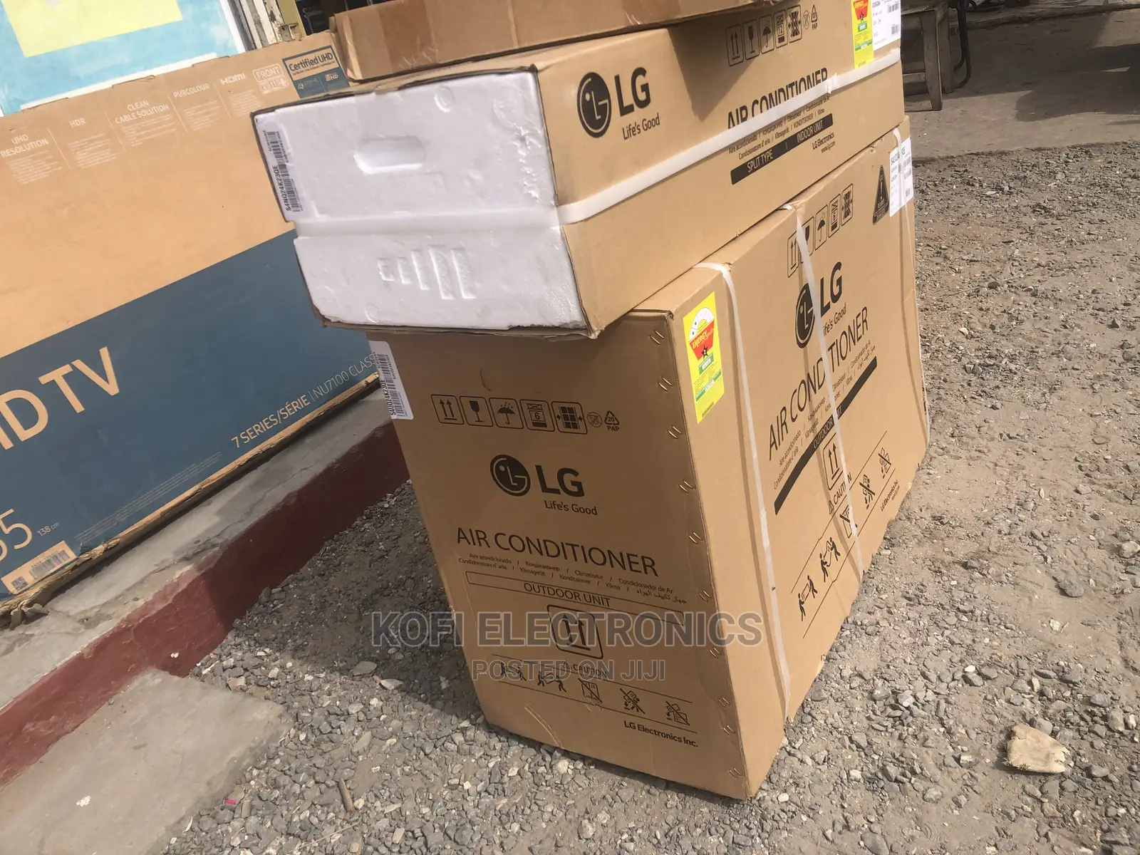 Sealed Box LG S4-Q24k23qe 2.5hp Dualcool Inverter Split AC