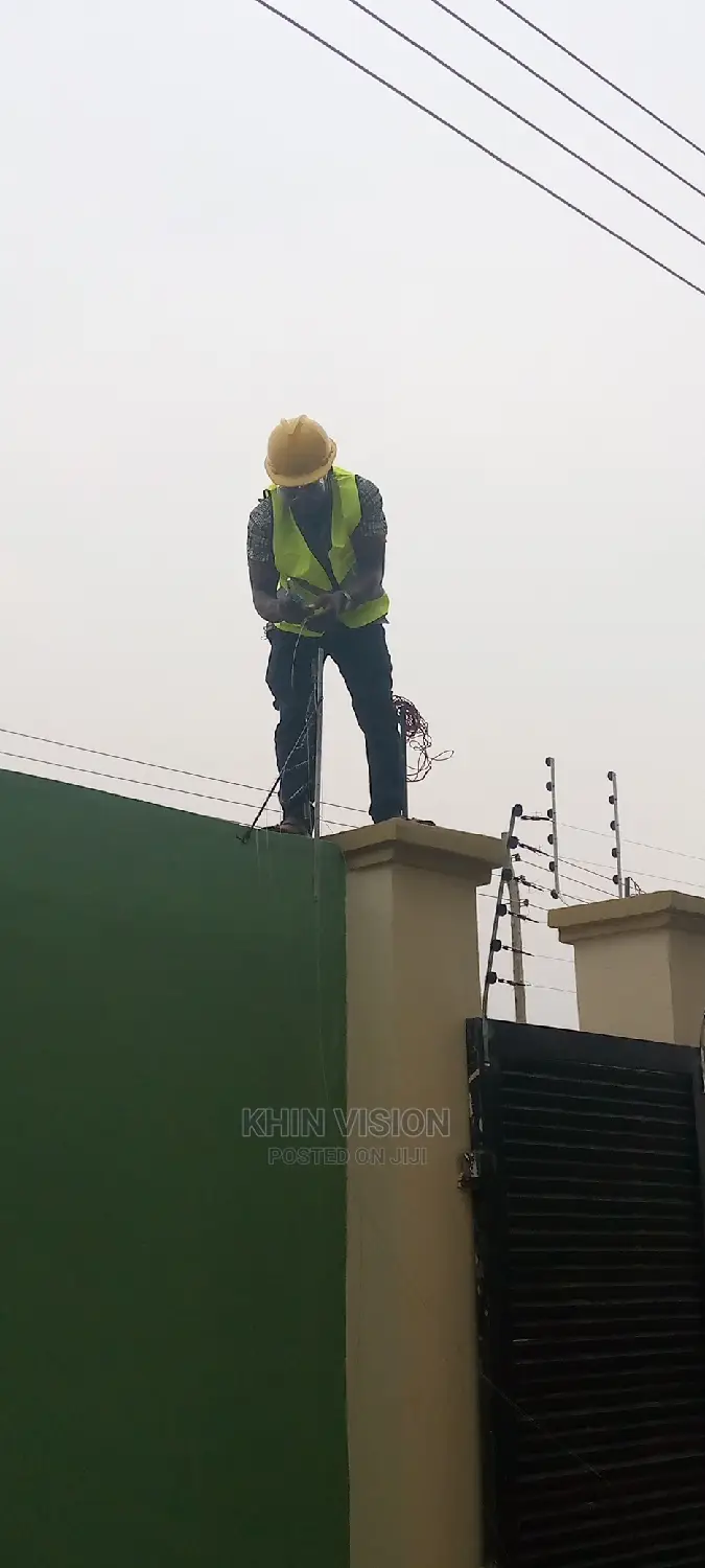 Electric Fence Security Installation
