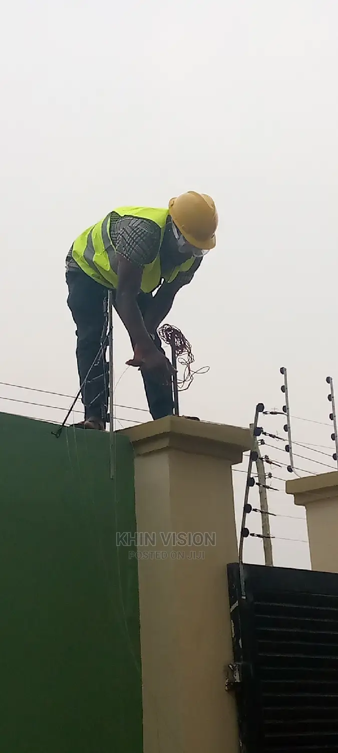 Electric Fence Security Installation
