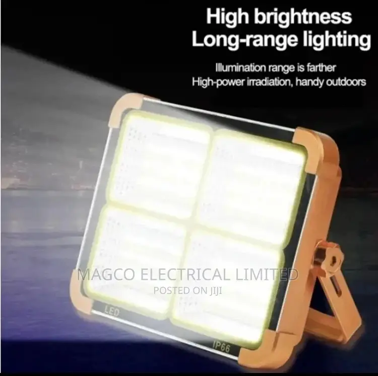 Solar Charging Light With Power Bank