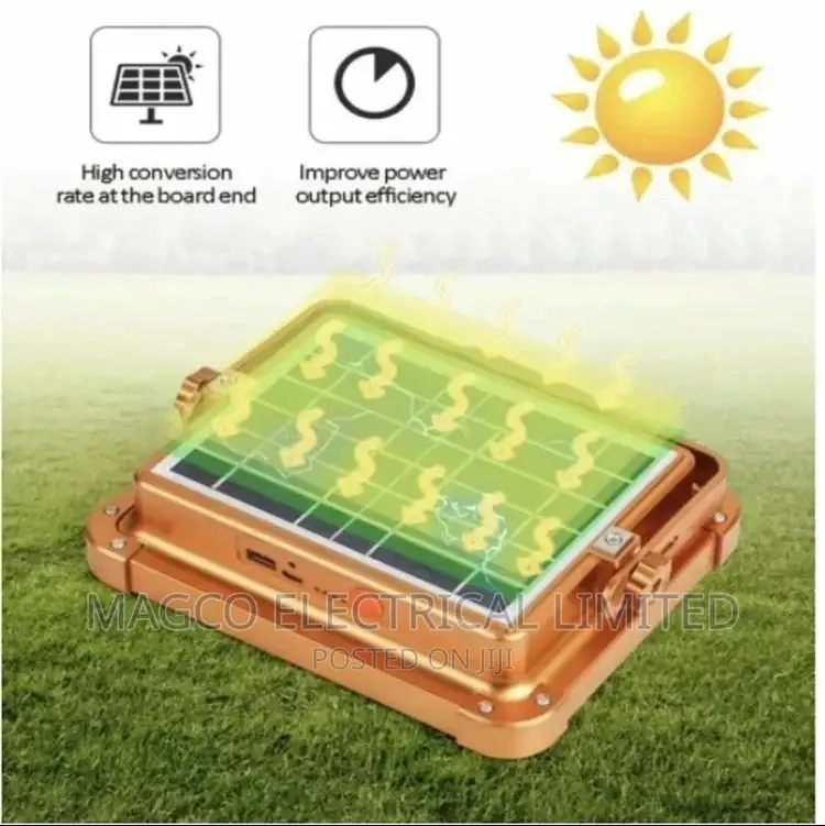 Solar Charging Light With Power Bank