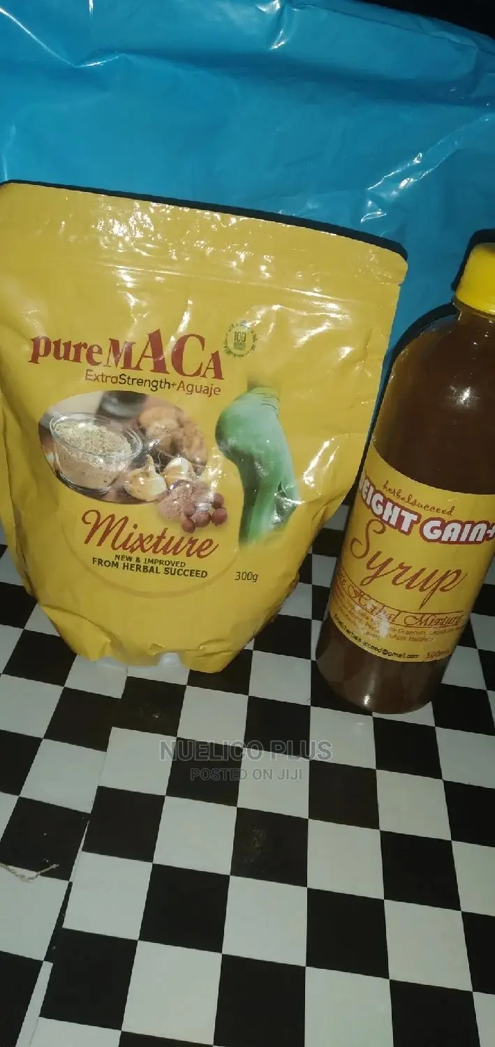Pure Maca Powder And Syrup (Butts, Hip Enlargement Set)