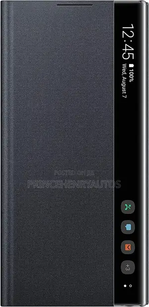 Samsung EF-ZN970CBEGUS Galaxy Note10 Case, S-View Flip Cover