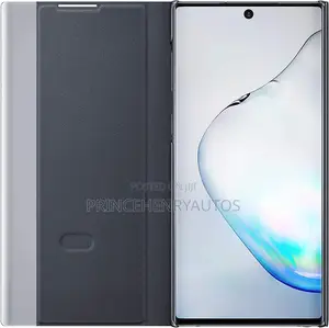 Samsung EF-ZN970CBEGUS Galaxy Note10 Case, S-View Flip Cover