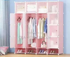 Plastic Wardrobe 16 Cubes