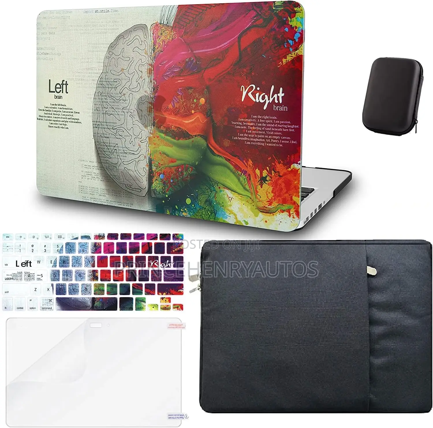 Kecc 5in1 Bundle Case for Macbook Air 13'' Case A1369/A1466