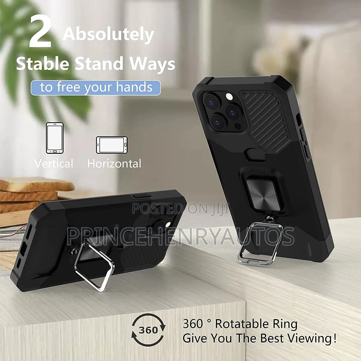 Kingshark Wallet+Kickstand+Heavy Duty Case for iPhone 13