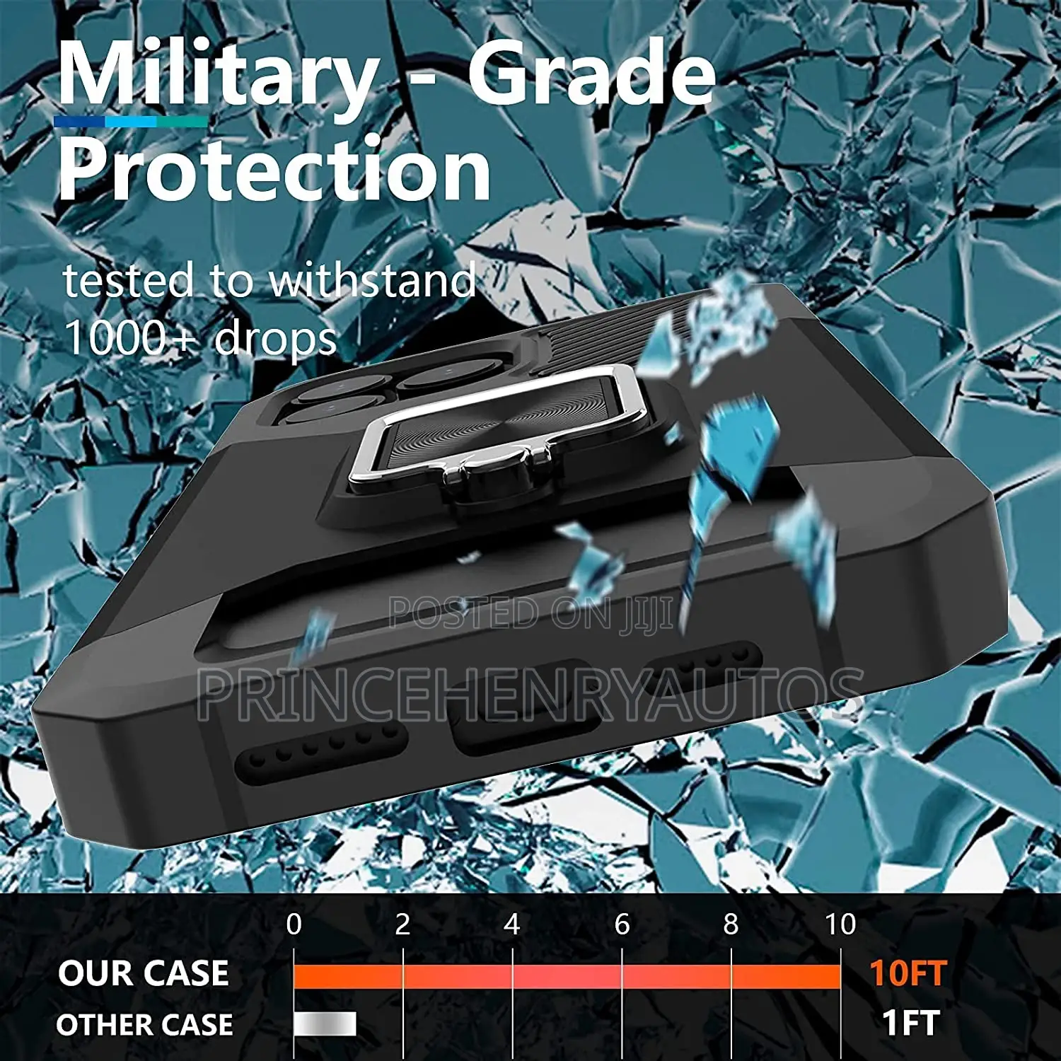 Kingshark Wallet+Kickstand+Heavy Duty Case for iPhone 13