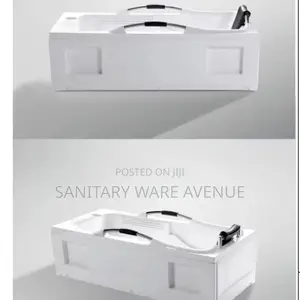Bathtub + Panel - Straight Bath - Acrylic Fibre Bath