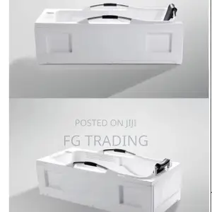 Bathtub + Panel - Straight Bath - Acrylic Fibre Bath