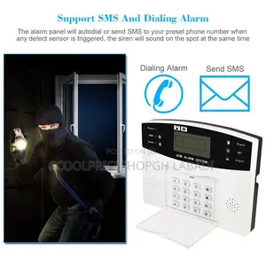 Wireless Sensor Smart House Security Burglar Alarm