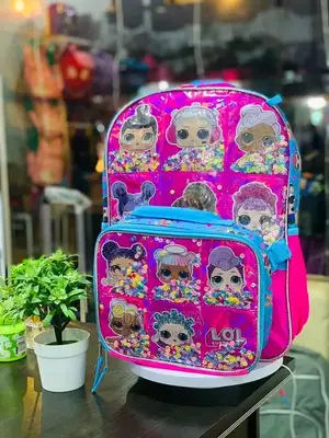 Kids School Bag With Lunch Bag