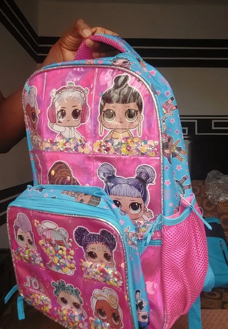 Kids School Bag With Lunch Bag