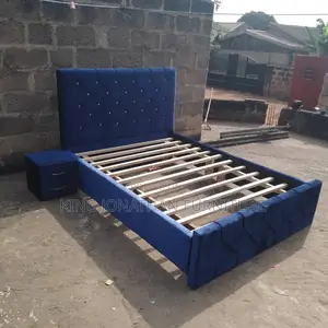 Double Bed Frame and Side Drowar