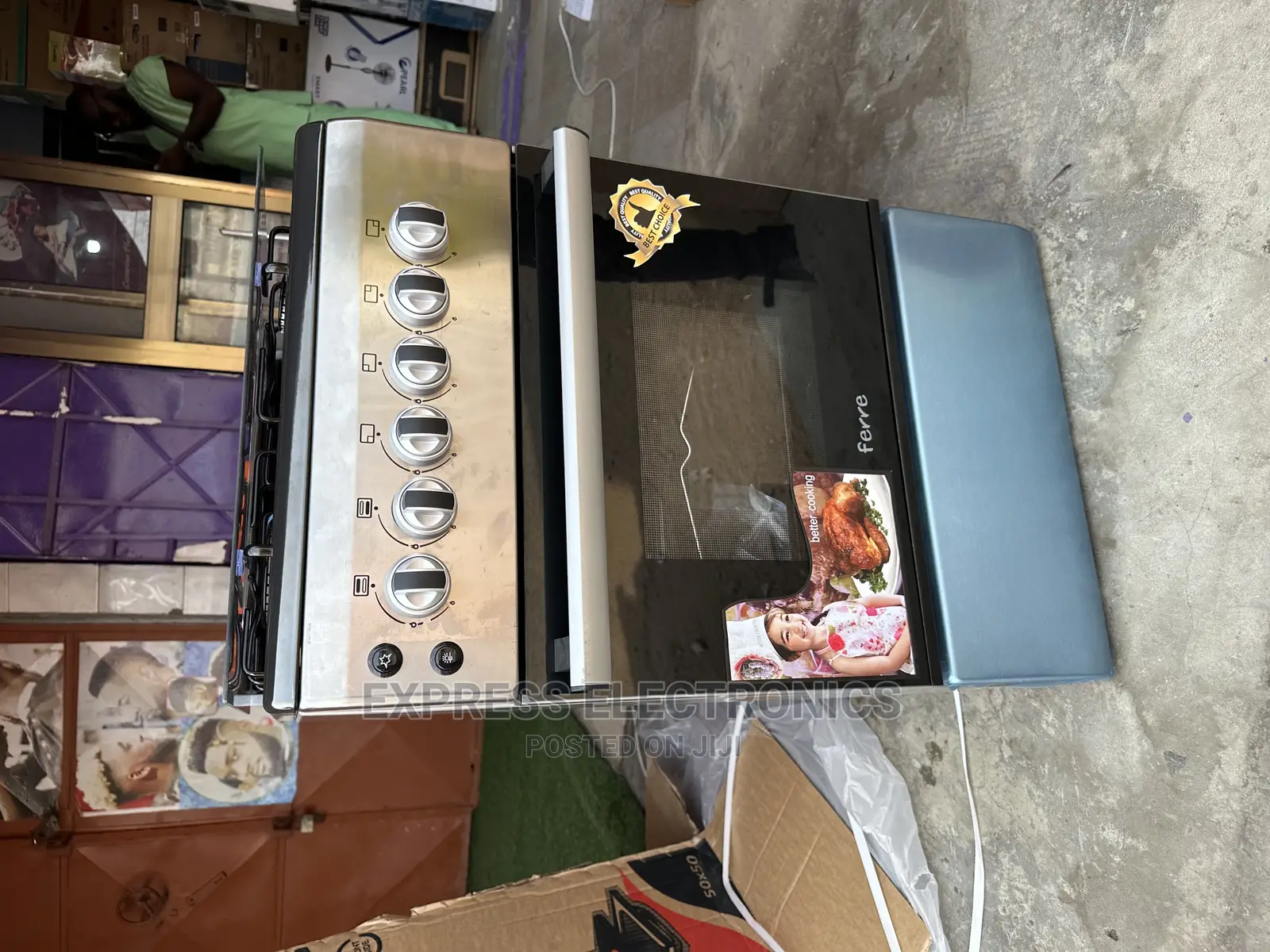 50:60 Ferre Stove Top Cooker Gas Flame  New Line