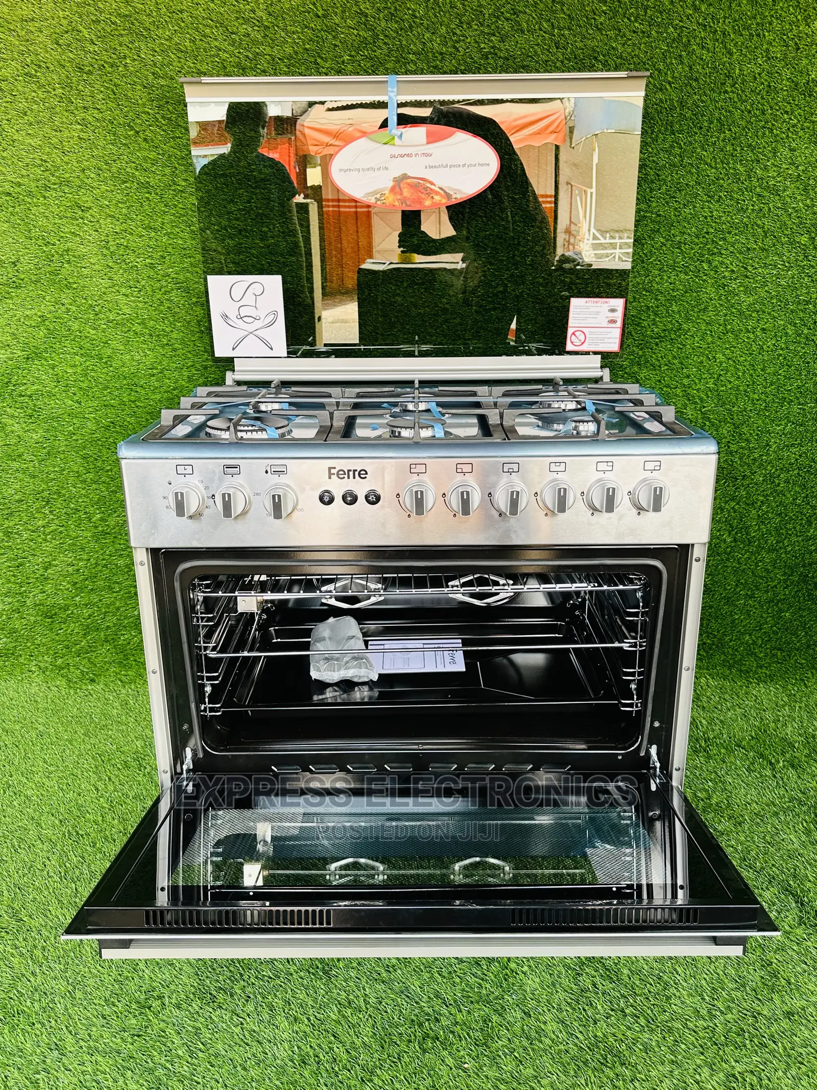 60x90 (6B) All Gaz Bunsen Burner Flame Ferre Top Cooker
