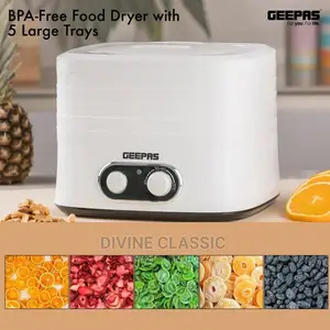 Geepas Food Dehydrator (5trays)