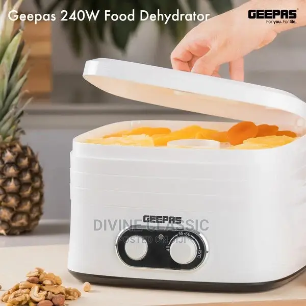 Geepas Food Dehydrator (5trays)