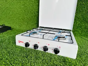 4bunsen Burner Table Top Cooker Volcano White