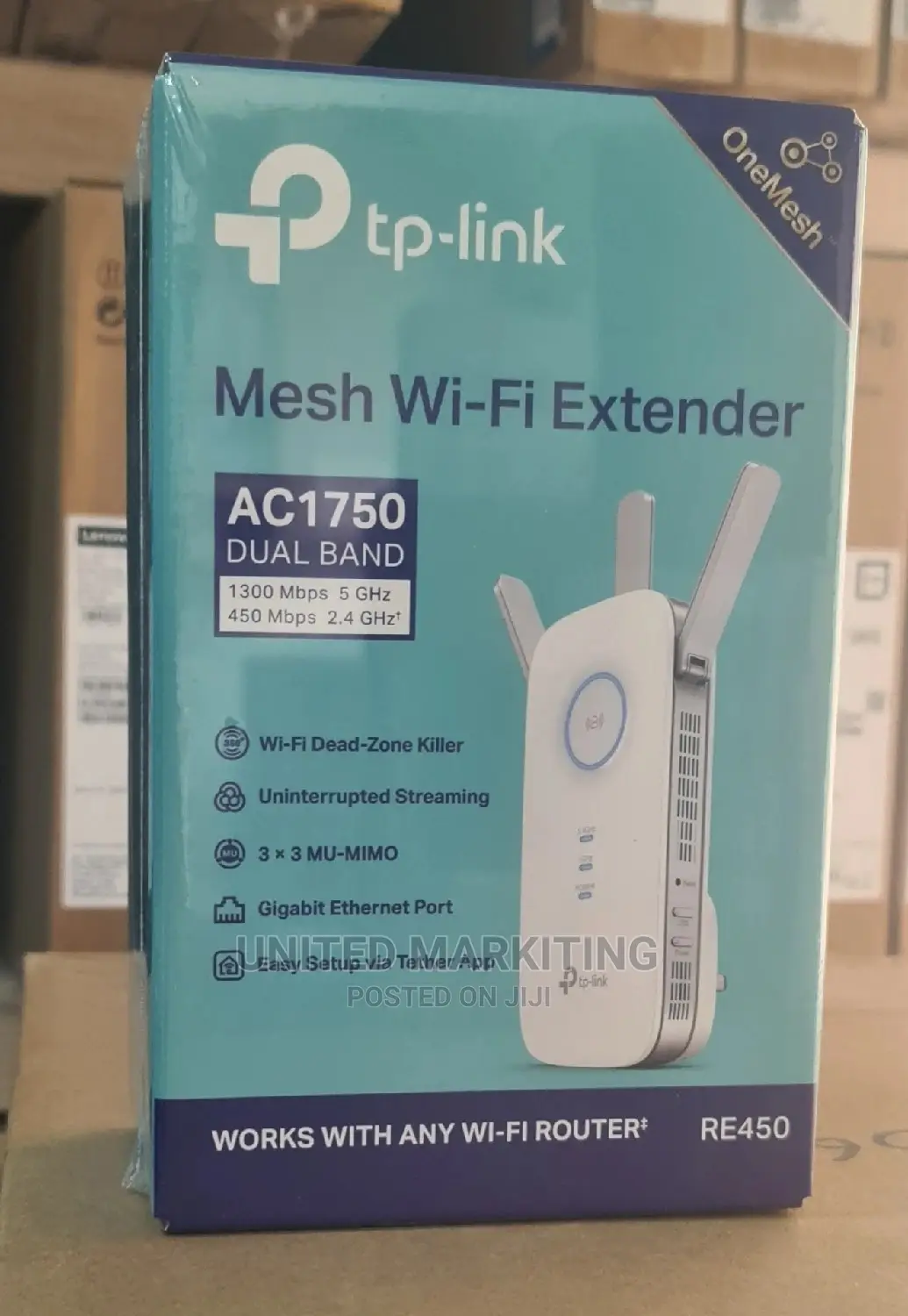 Tp-Link AC1750 Wifi Extender (RE450)