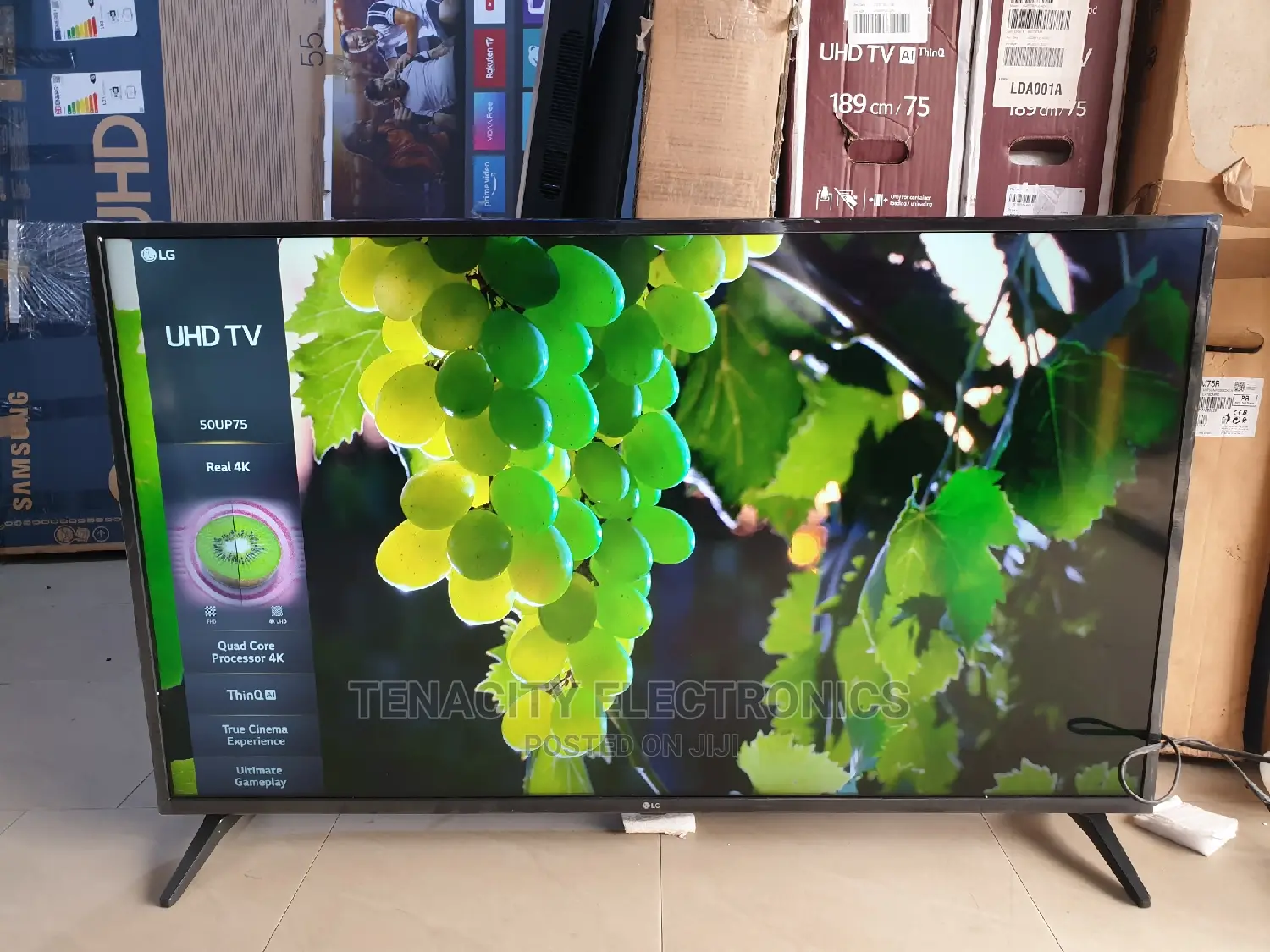50"Uhd Lg Uhd HDR Smart Satellite Tv