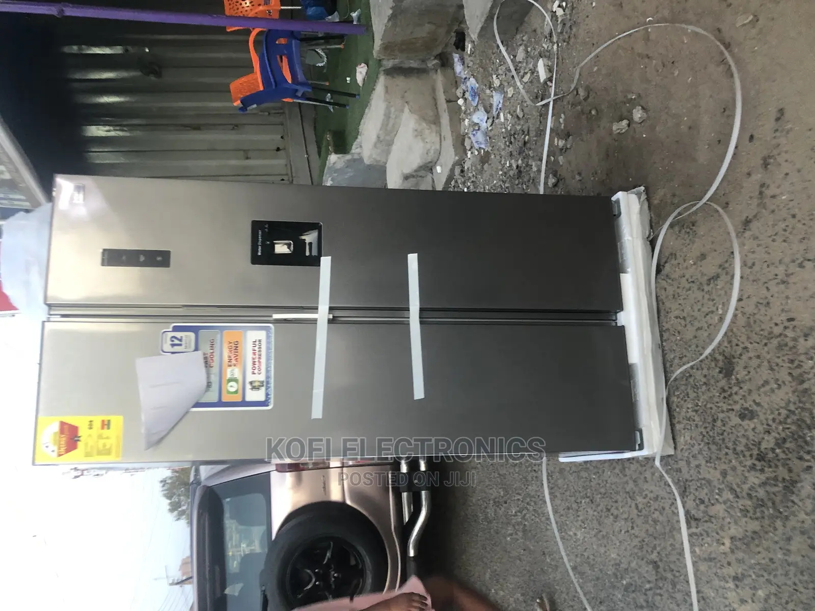 Led Display Nasco NASF2-55S 430litre Side-By-Side Fridge