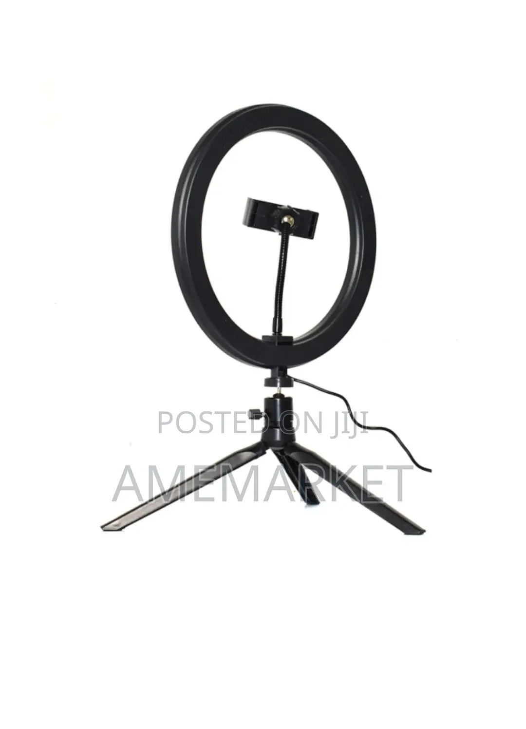 10" Led Ring Light With a Wide Dimming Range From 1%-100%.