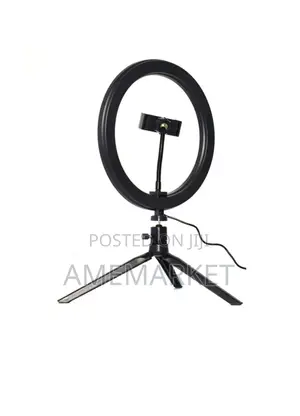 10" Led Ring Light With a Wide Dimming Range From 1%-100%.