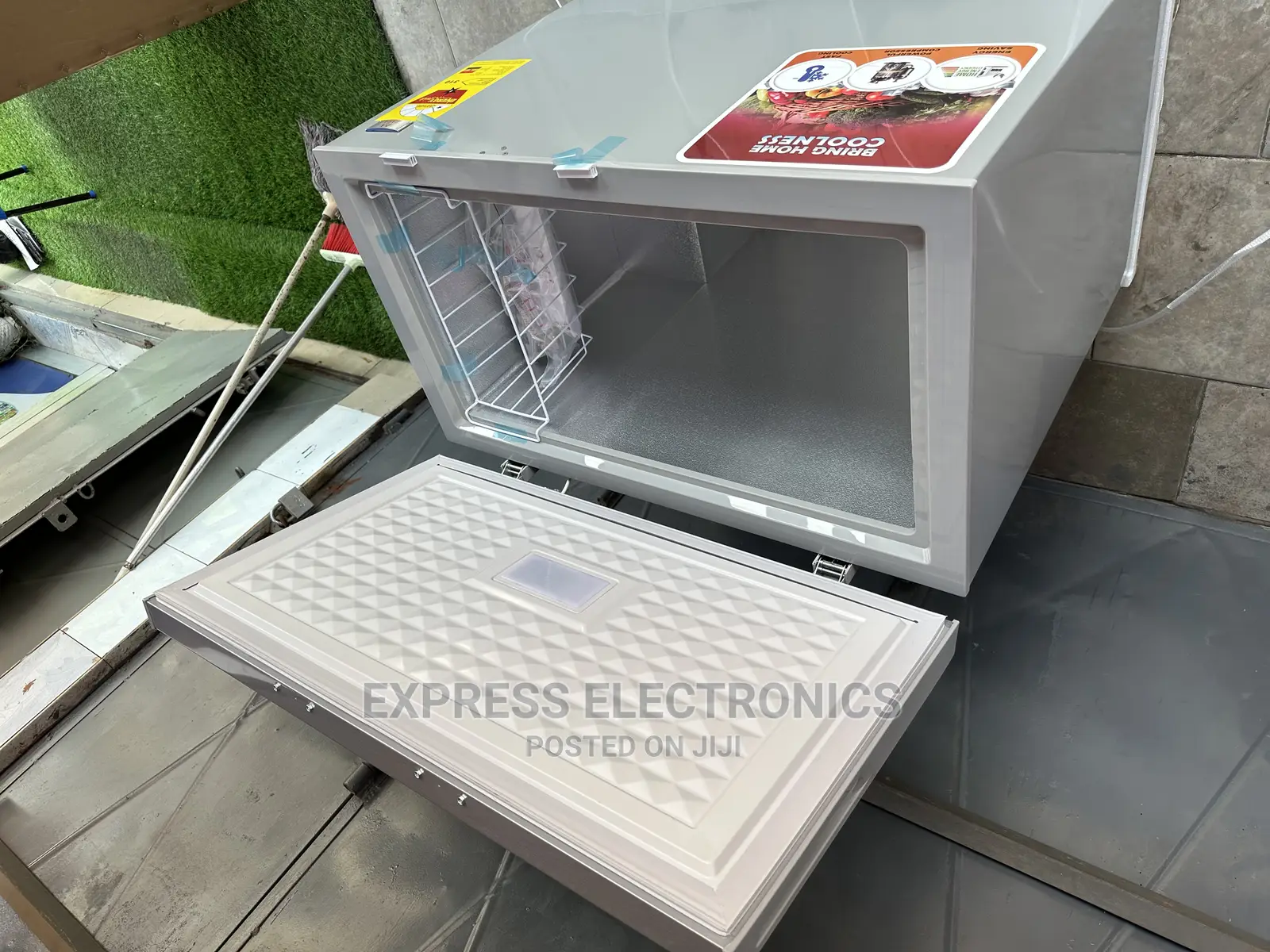 Sliding Glass Shelves Single Door Zara Chest Freezer