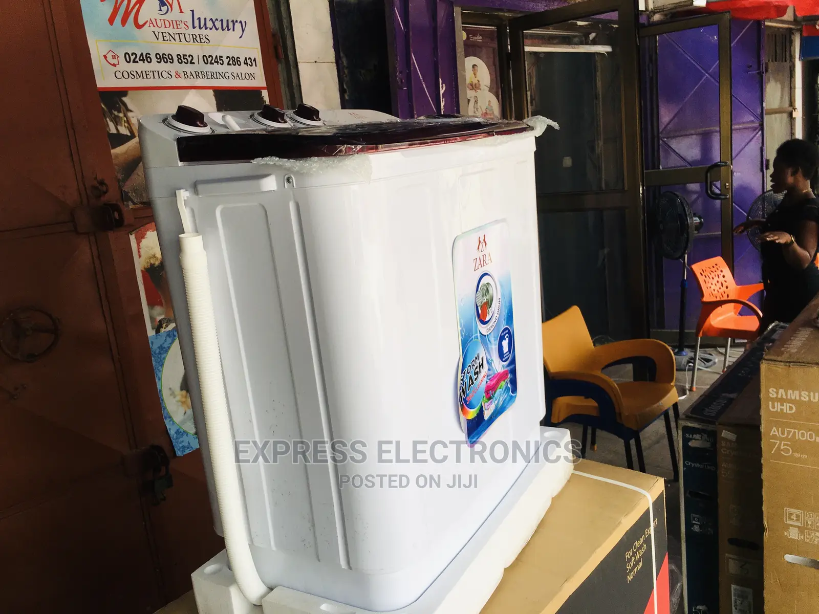 Twin Tub 7kg Washing Machine Top Load Zara Stylish Design