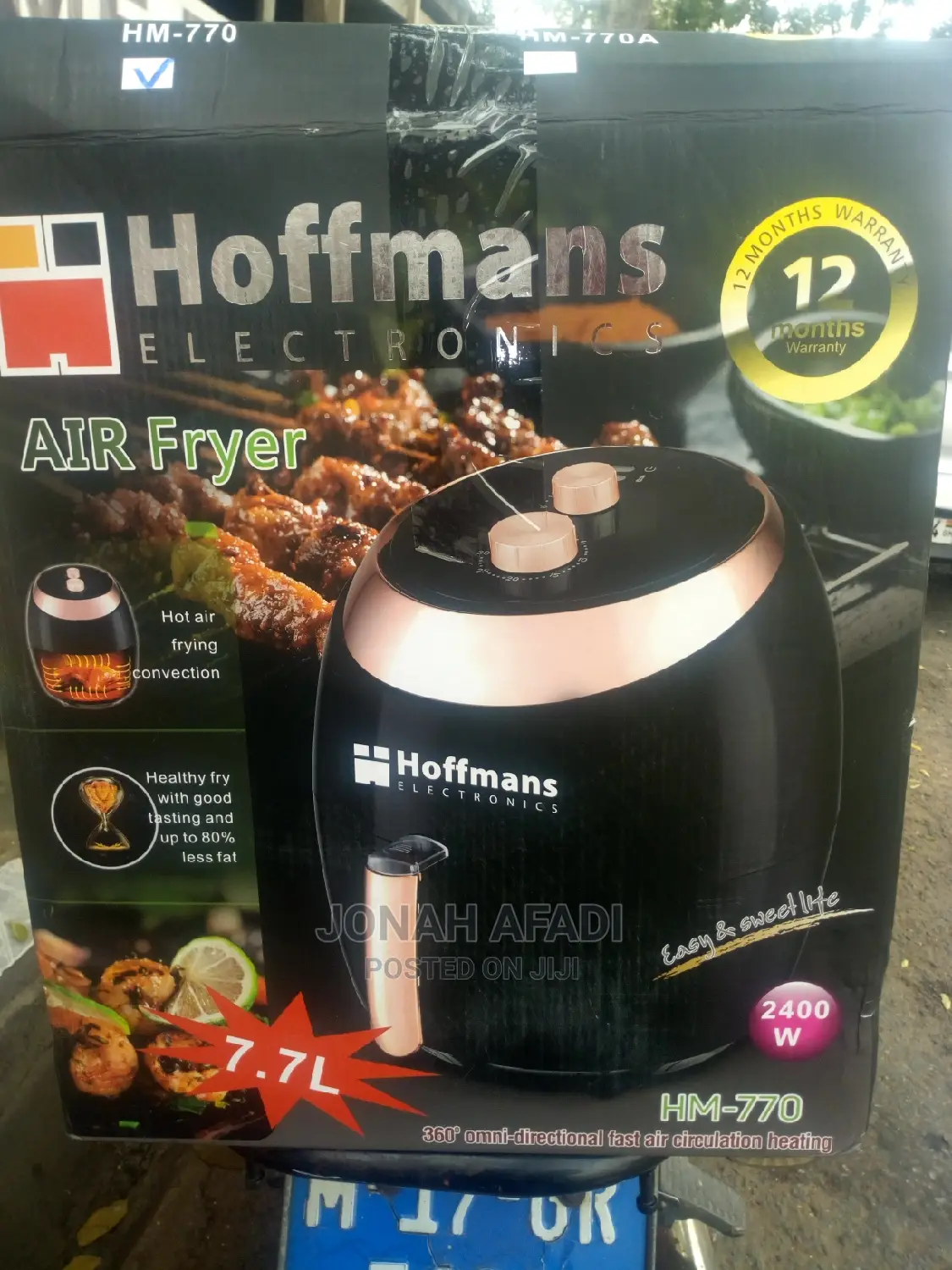 Silver Crest Electronics Airfryer 8L