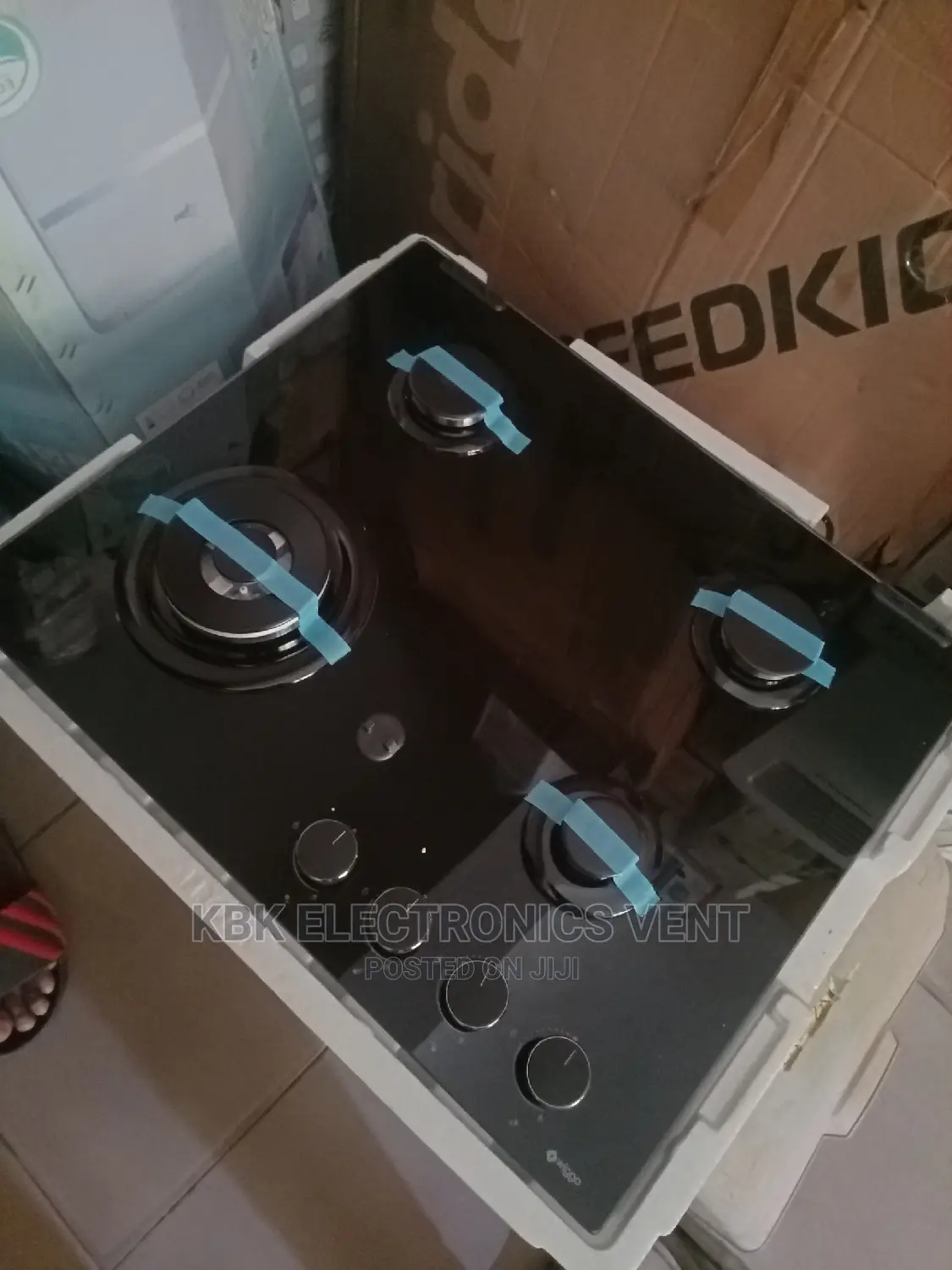 Wiggo 60*60 4burner Ceremic Inbuilt Gas Cooker