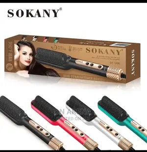 Negative Ion Hair Straightener Comb
