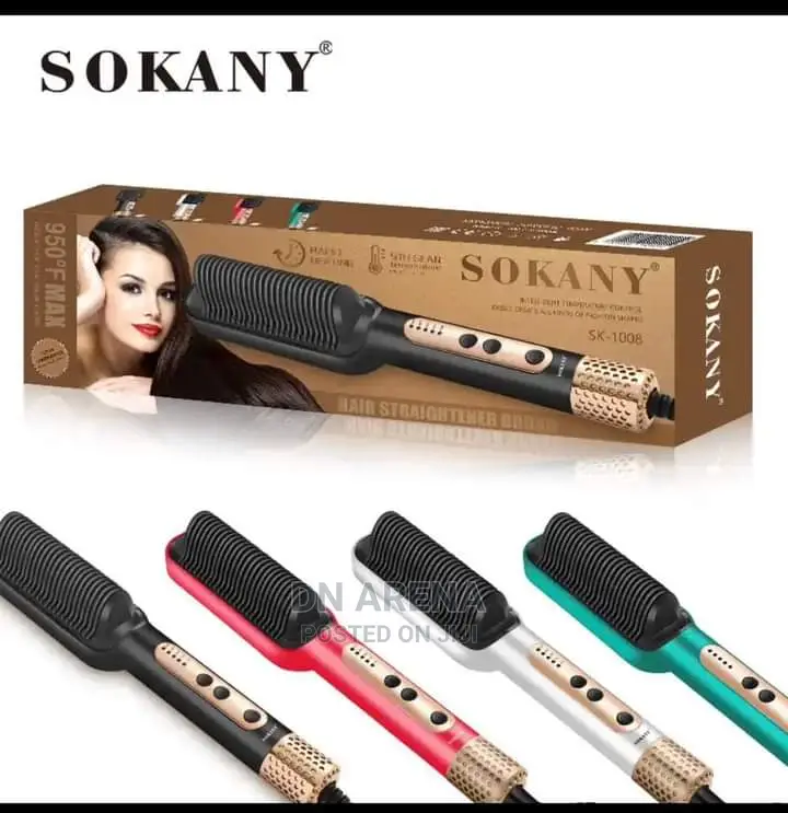Negative Ion Hair Straightener Comb