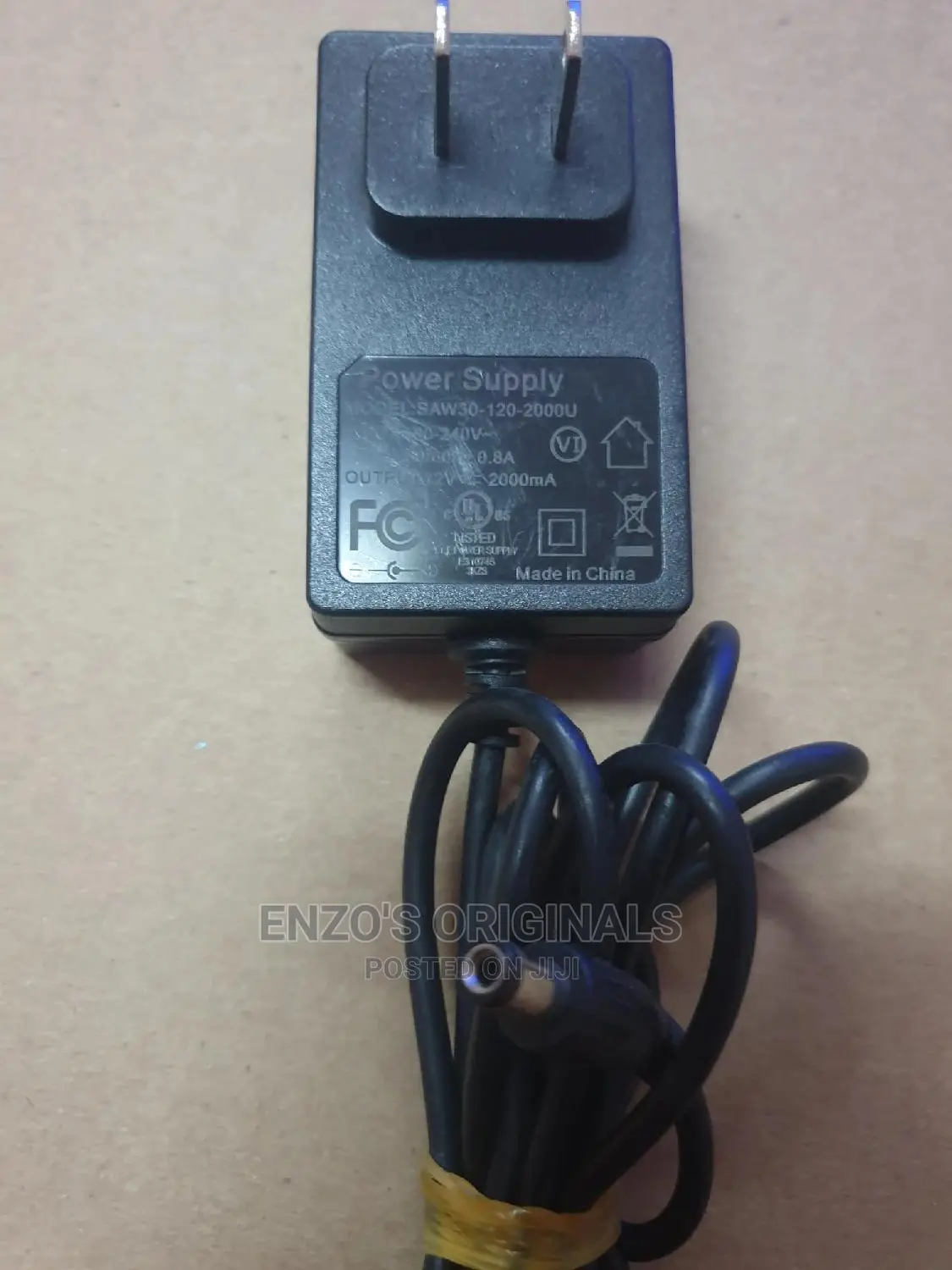 12V 2A Power Adapter or Charger for Digital Devices