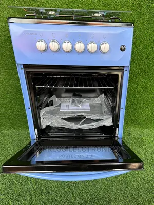 Blue Turkish Made Gas Cooker Oven Stove With 4burner